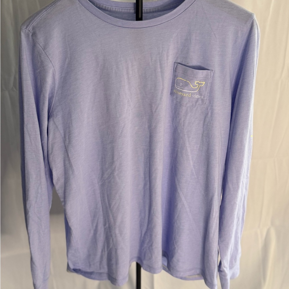 Vineyard Vines Lavender Long Sleeve Tee